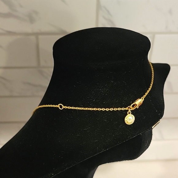 Michael Kors Gold Tone Necklace 17" - Picture 6 of 9